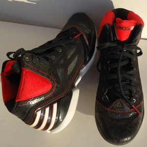 SIZE 9. Adidas adizero Derrick Rose basketball sneakers shoes.